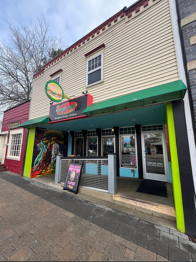 Milford Theatre - Now The Burger Joint From Jim Crane (newer photo)